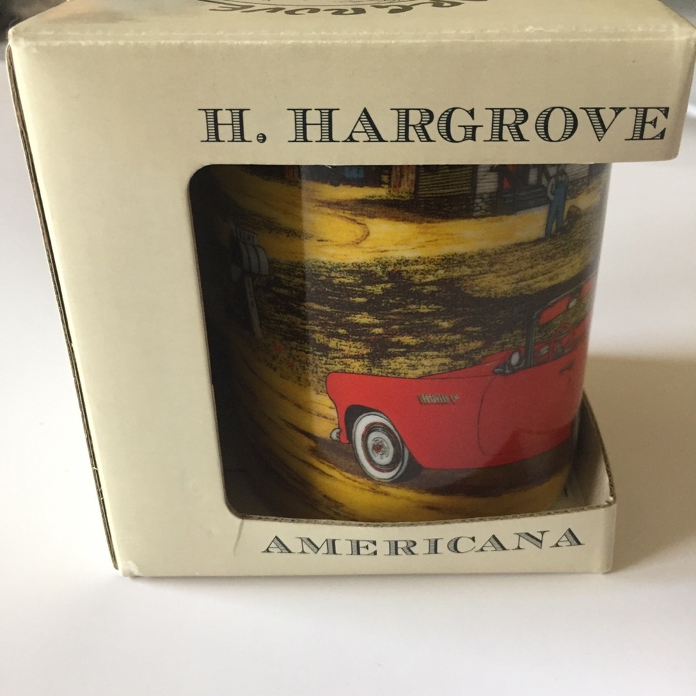 H.Hargrove Nostalgic Americana Collection Mug 12oz